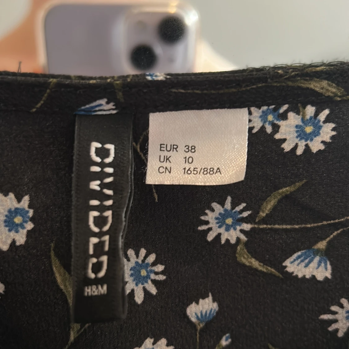 Svart knut klänning  - 91