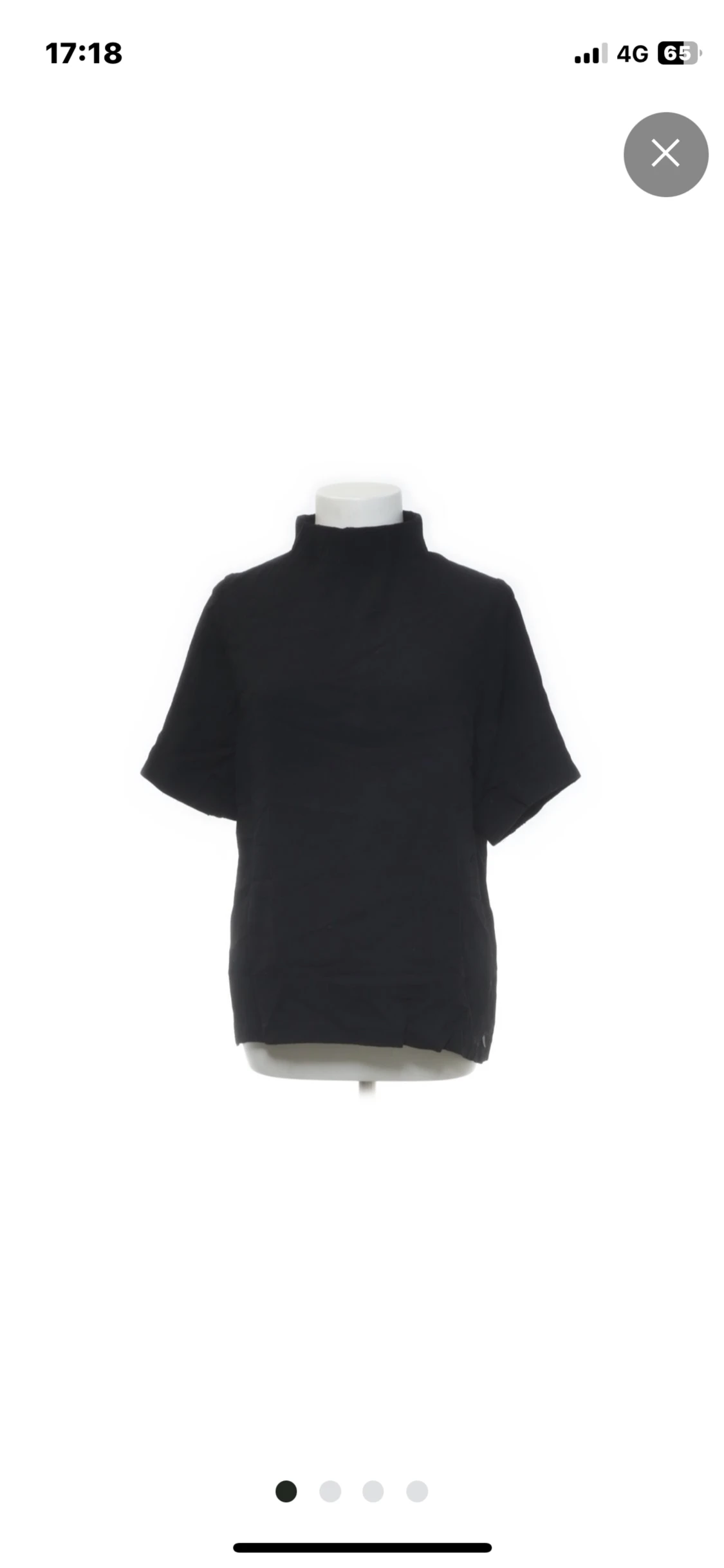 T-shirt med polokrage