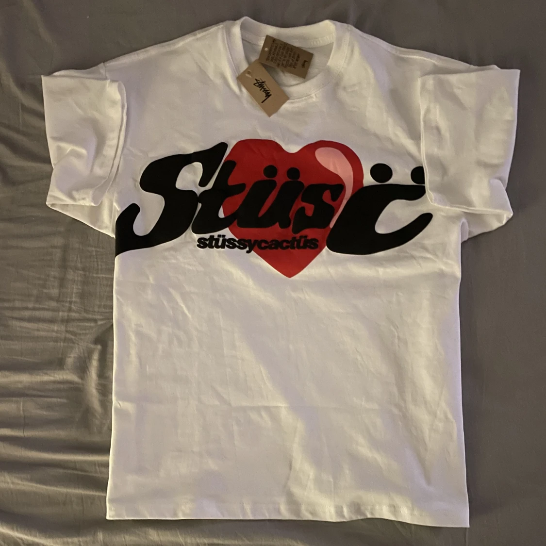 Stussy X Cpfm heart tee