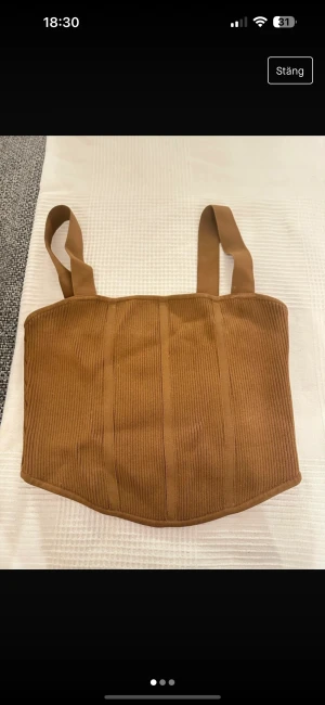 Bustier topp ny - Oanvänd crop bustier