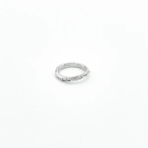 Stone ring buckled in silver 925 - Each ring showcases a unique stone texture and form crafted from handpicked stones found in the Swedish woodlands.  Made to order, all sizes  Made of Sterling silver 925  Handmade in Stockholm, Sweden