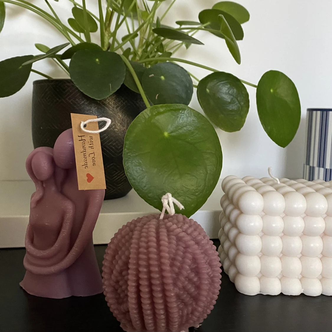 Handgjorda designljus  - 91