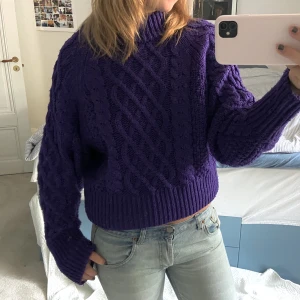 stickad tröja  - jätte söt stickad tröja!