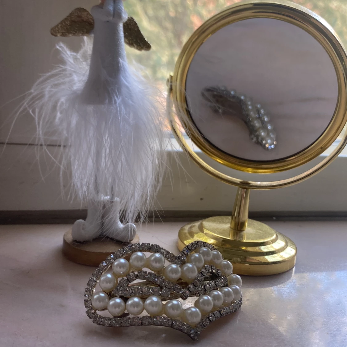 Hårklämma (hjärta) - 91