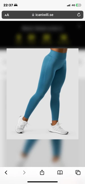 Iciw tights - Träningstights ifrån iciw, de är inprincip oanvända och jag säljer dom pga att jag mest tränar i shorts, så det kommer ej till användning. De är väldigt sköna. Storlek M. Frakt tillkommer om dom behöver postas 🥰