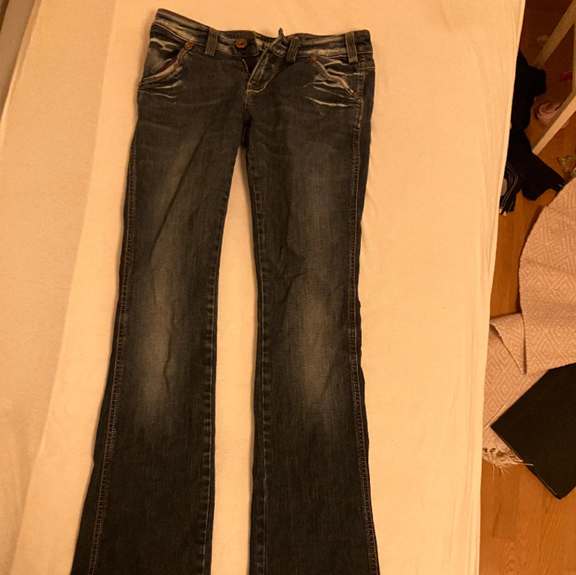 Lågmidjade y2k jeans