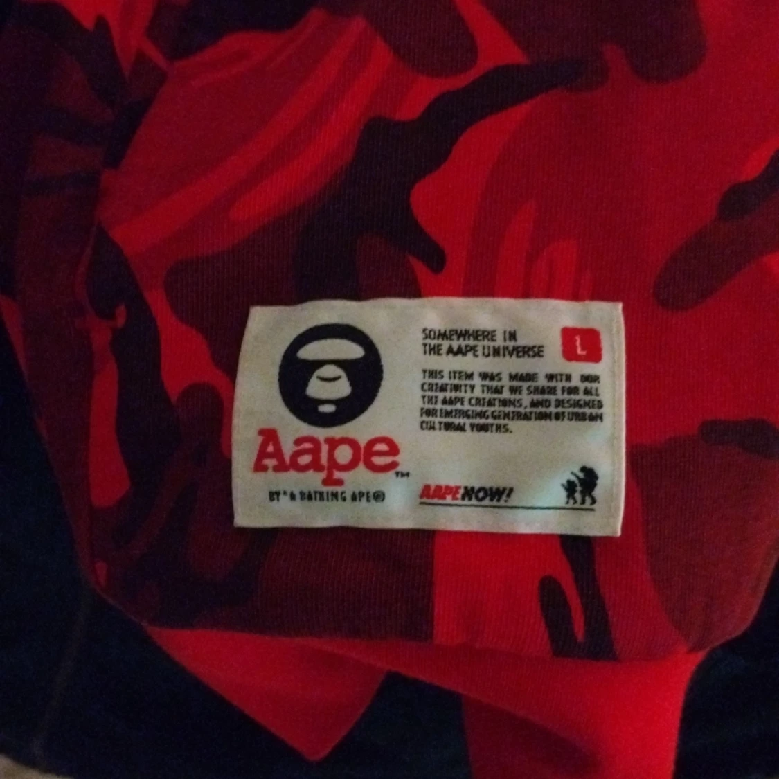 Reversible Aape hoodie - 91