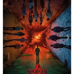 Stranger things poster - Endast suttit inramad och har inga defekter. Skicka ett meddelande vid fler bilder och frågor. Pris går att diskutera