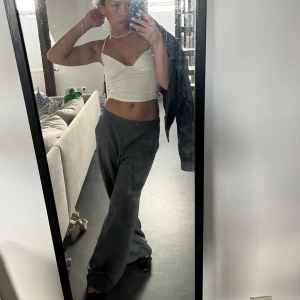 Vit korsetttopp  - Korsettliknande topp