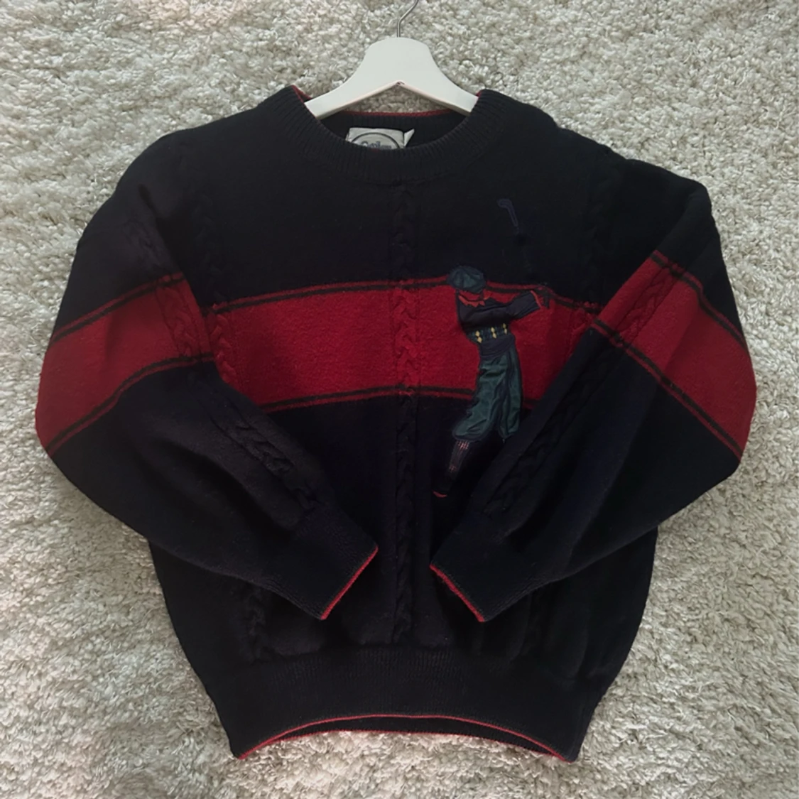 Vintage golf sweater