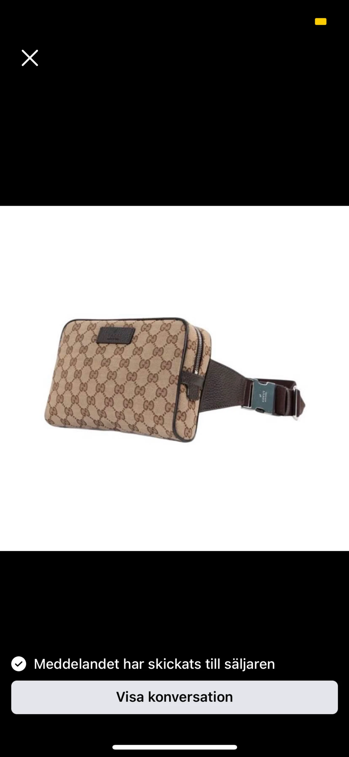 Gucci waist bag - 90