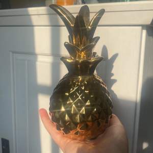 En guldig ananas som man kan inreda med❤️