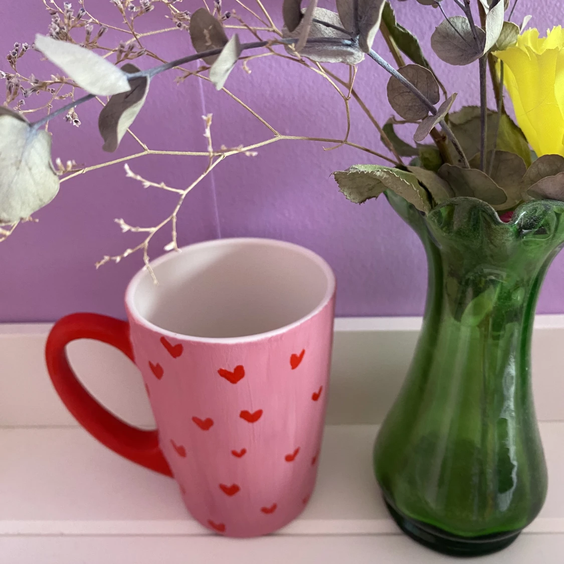 Handmålad kopp - 90