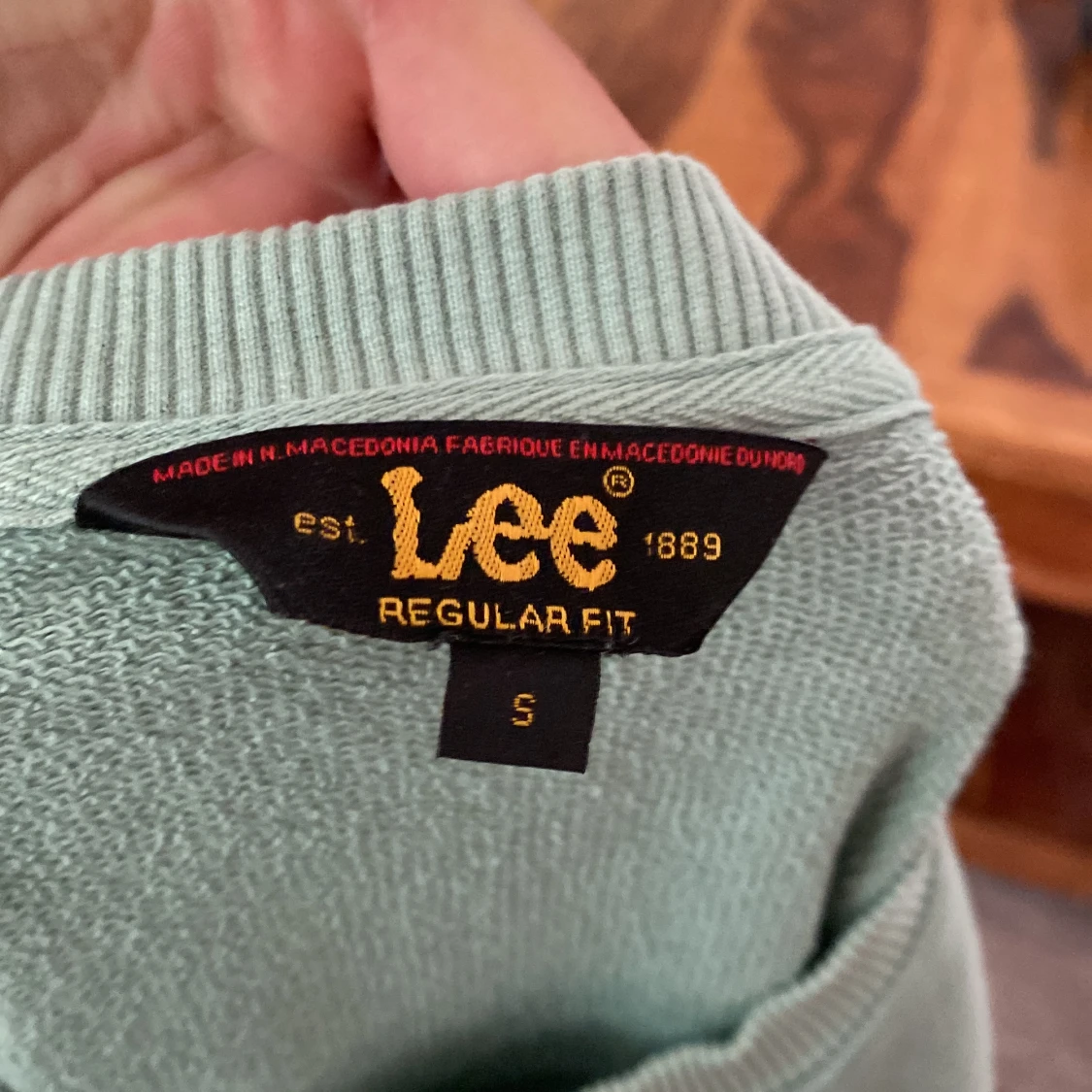 Ljusgrön Crewneck från Lee  - 91