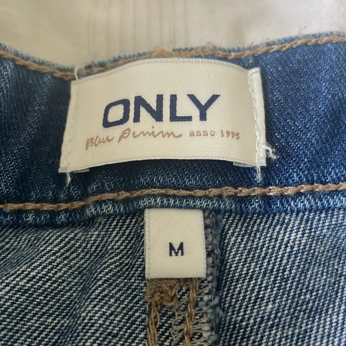 Blåa jeansshorts - 91