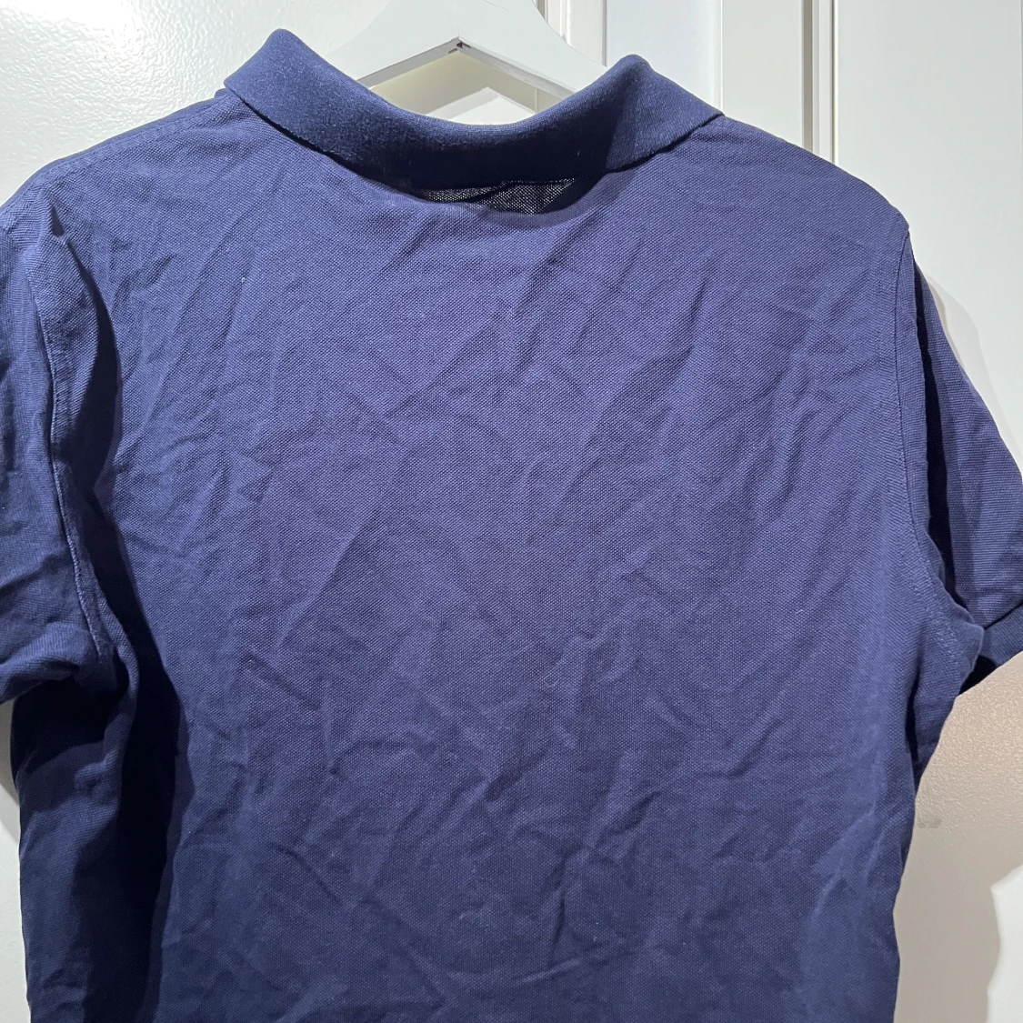 Lyxig Marinblå Gant Pikétröja - 91
