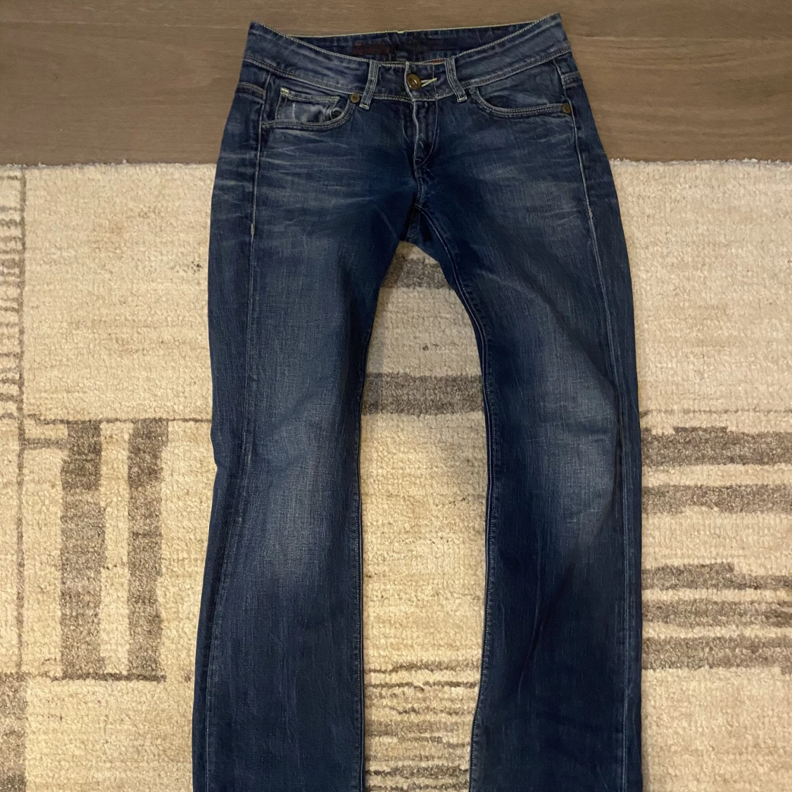 Lågmidjade jeans