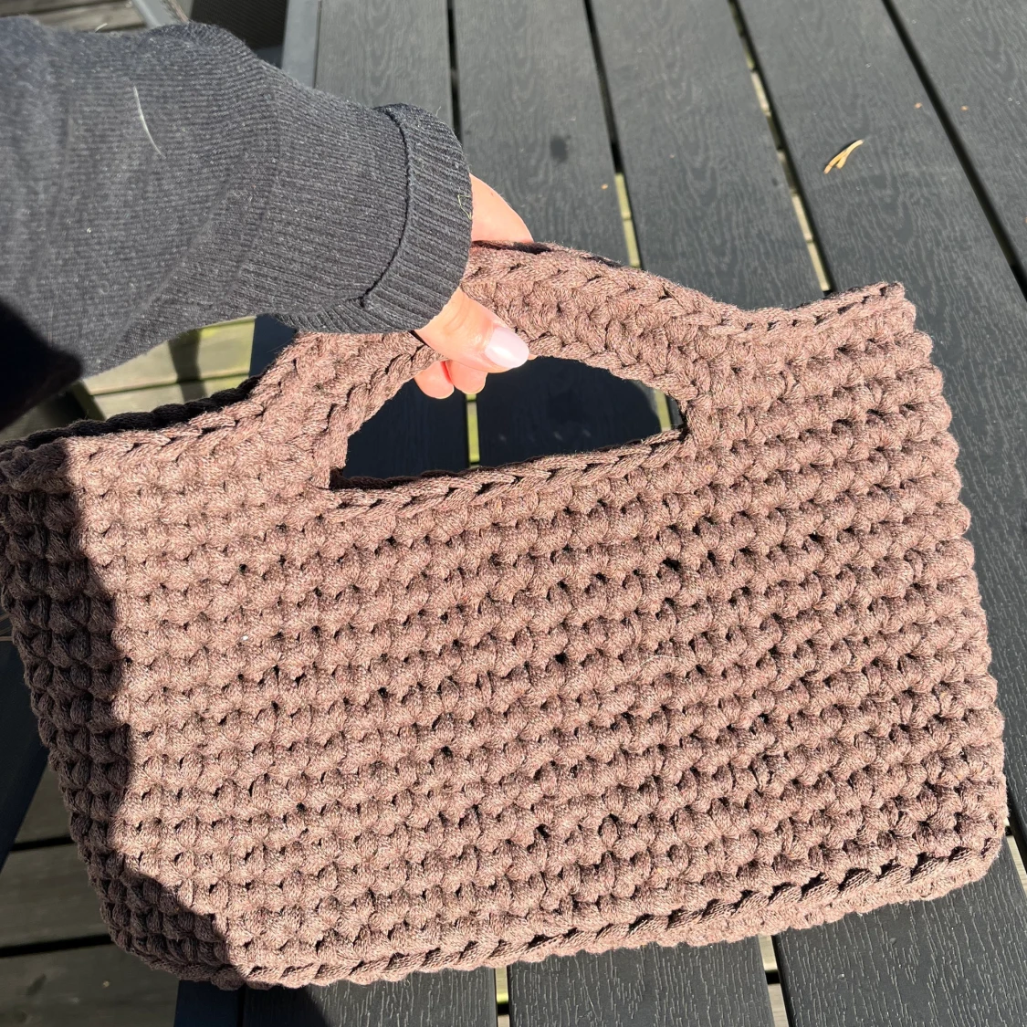 Virkad väska - 91