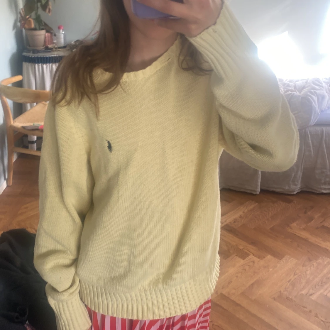 Gul polo tröja - 90