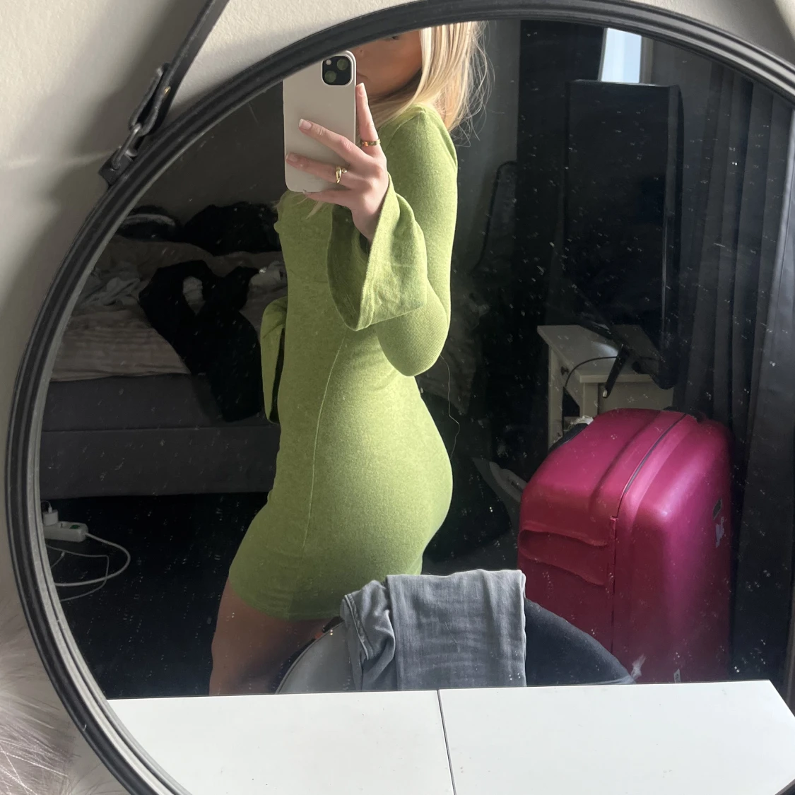 Grön klänning - 91