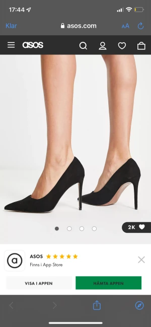 Klackar - Jättefina stilett pumps som jag fick hem idag, helt oanvända då de är för små för mig