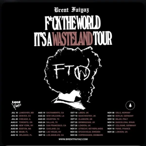 Brent Faiyaz Biljett - Intressekoll för en biljett till Brents Konsert 🫶🏾priset kan diskuteras 