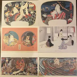 Vintage Japanska bilder 10kr/st💁. vid köp så skriver man 1-6 med vilken man vi ha, varje annons har 6st bilder. Checka min profil för mer!❤️‍🔥