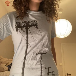 T shirt med tryck  - Supercool Noel Ghallager T shirt knappt använd. 