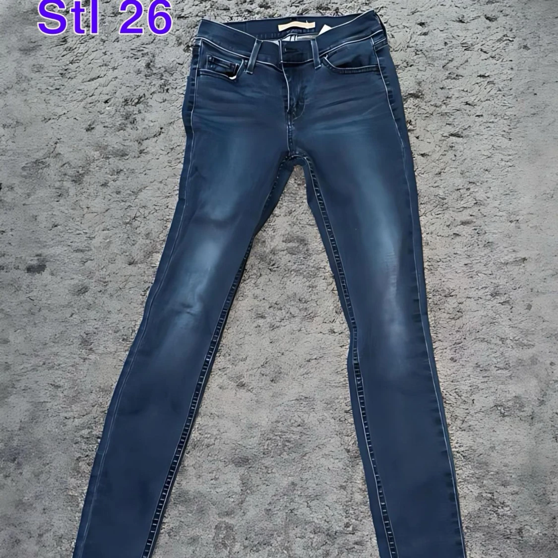 Blåa jeans 
