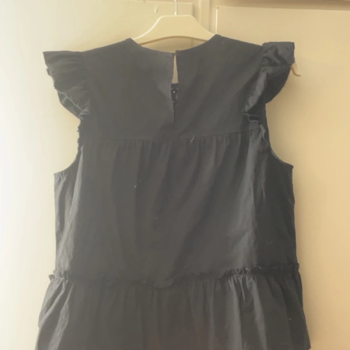 Kortärmad spetsblus  - 91