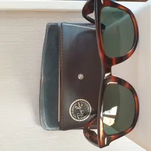 Säljer Rayban mina solglasögon, använd någon gång fodral kommer med