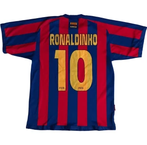 Ronaldinho Barcelona Fotbollströja - .