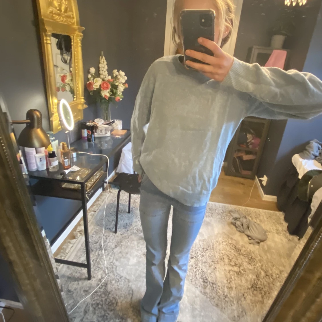 Stickad tröja  - 90