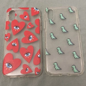 iPhone xs  - Säljer dessa två iPhone xs skal aldrig använda då dom kom i fel modell💓20 kr för alla💘