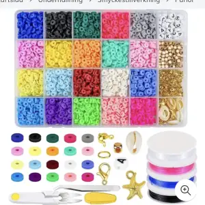 Söker clay beads i alla olika färger max pris 150 ❤️