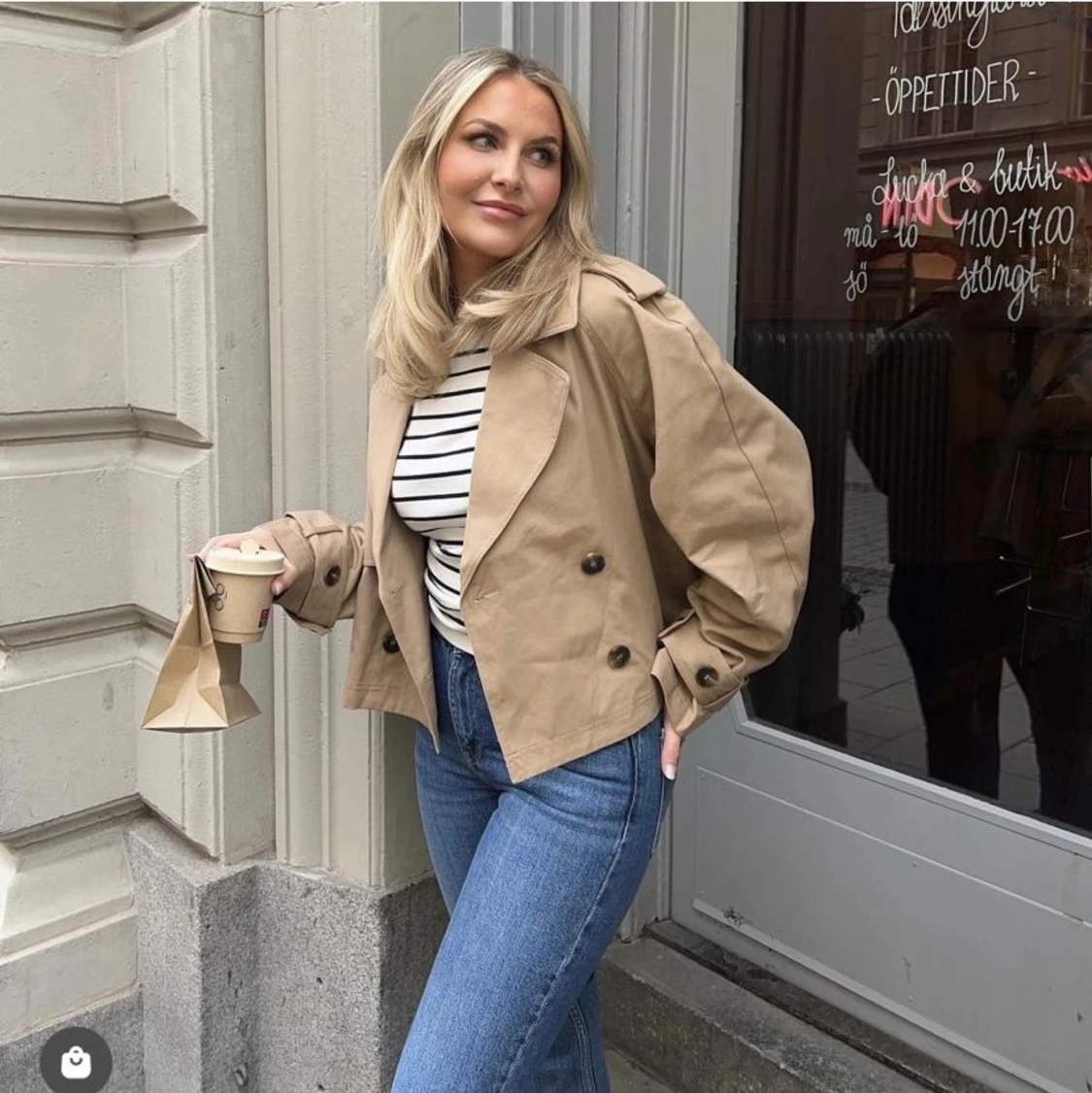 Slutsåld trench coat 