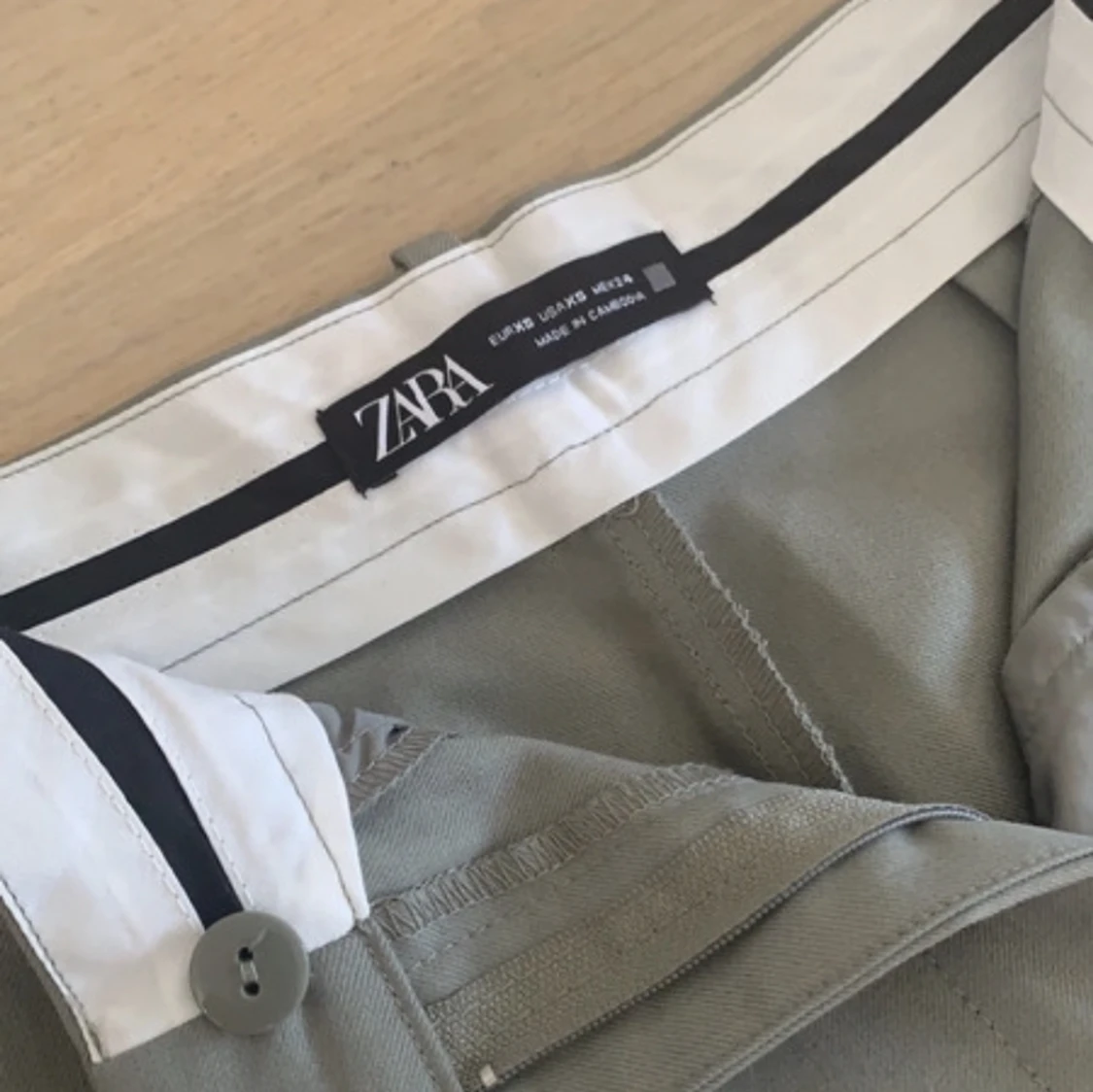 Gröna Kostymbyxor från ZARA - 90