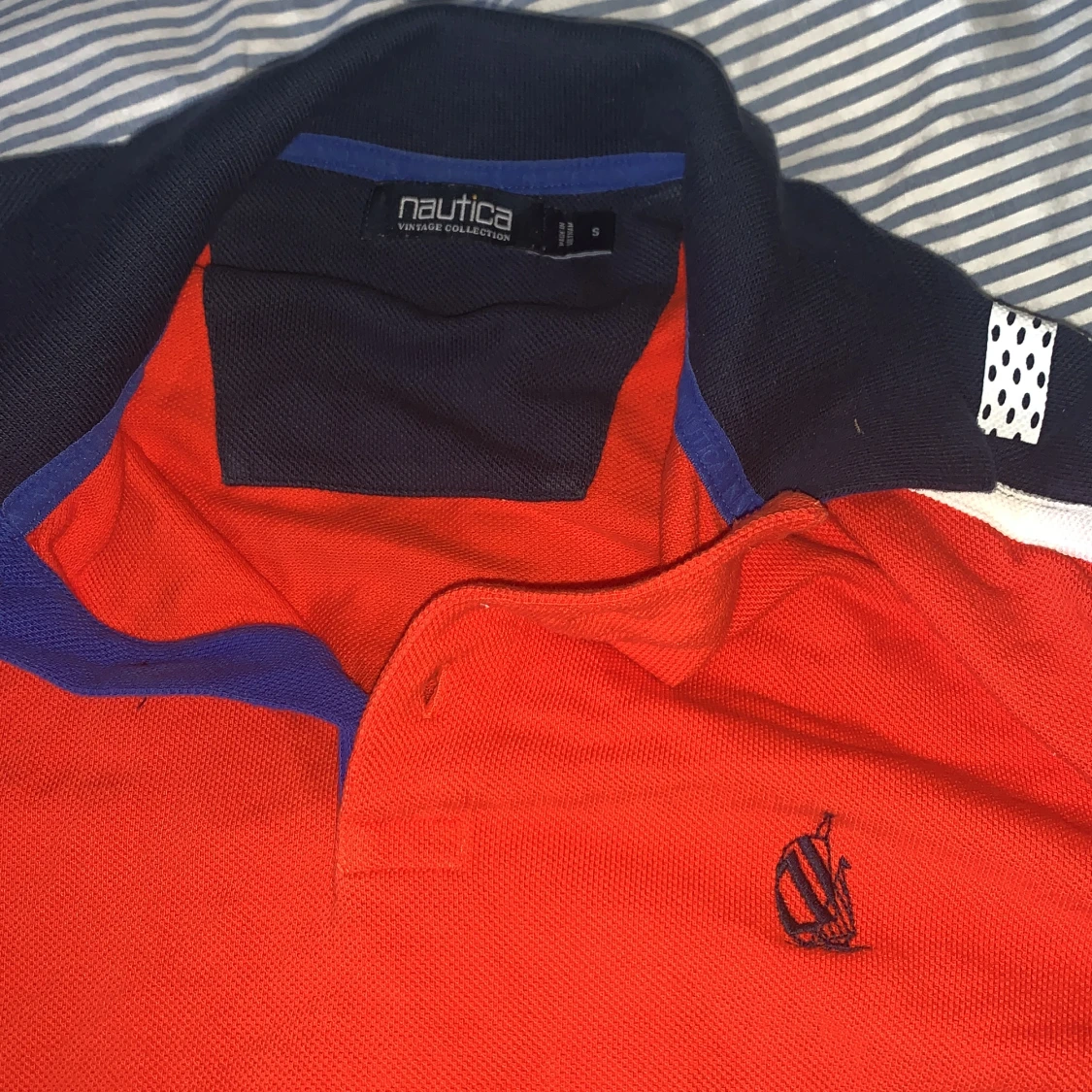 Långärmad Nautica piké  - 90