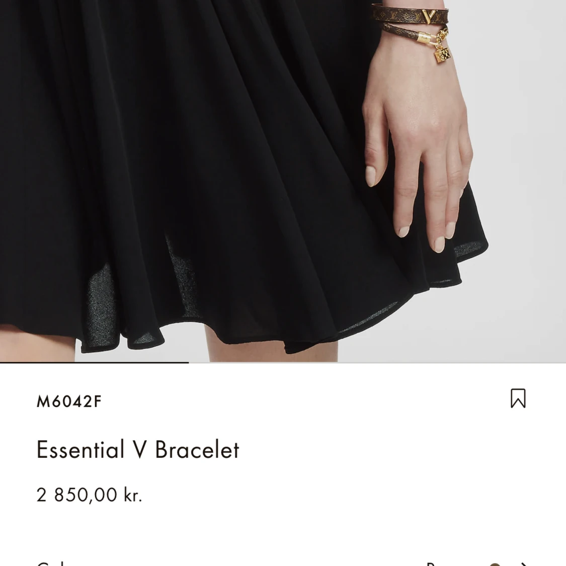 Lv armband, box och kvitto ingår - 90