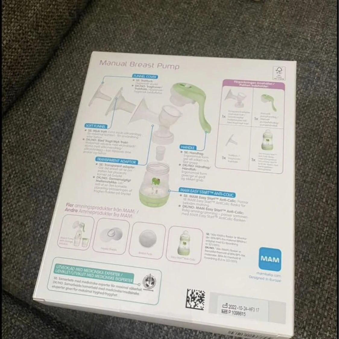 Manuell bröstpump