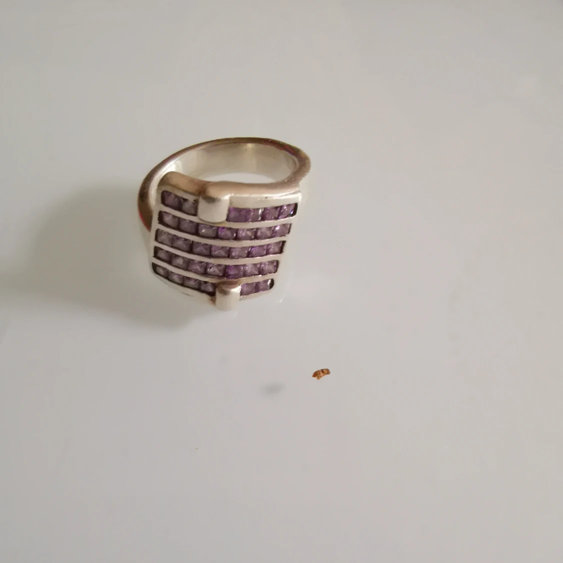 Äkta Silver Ring Amethyst  - 91