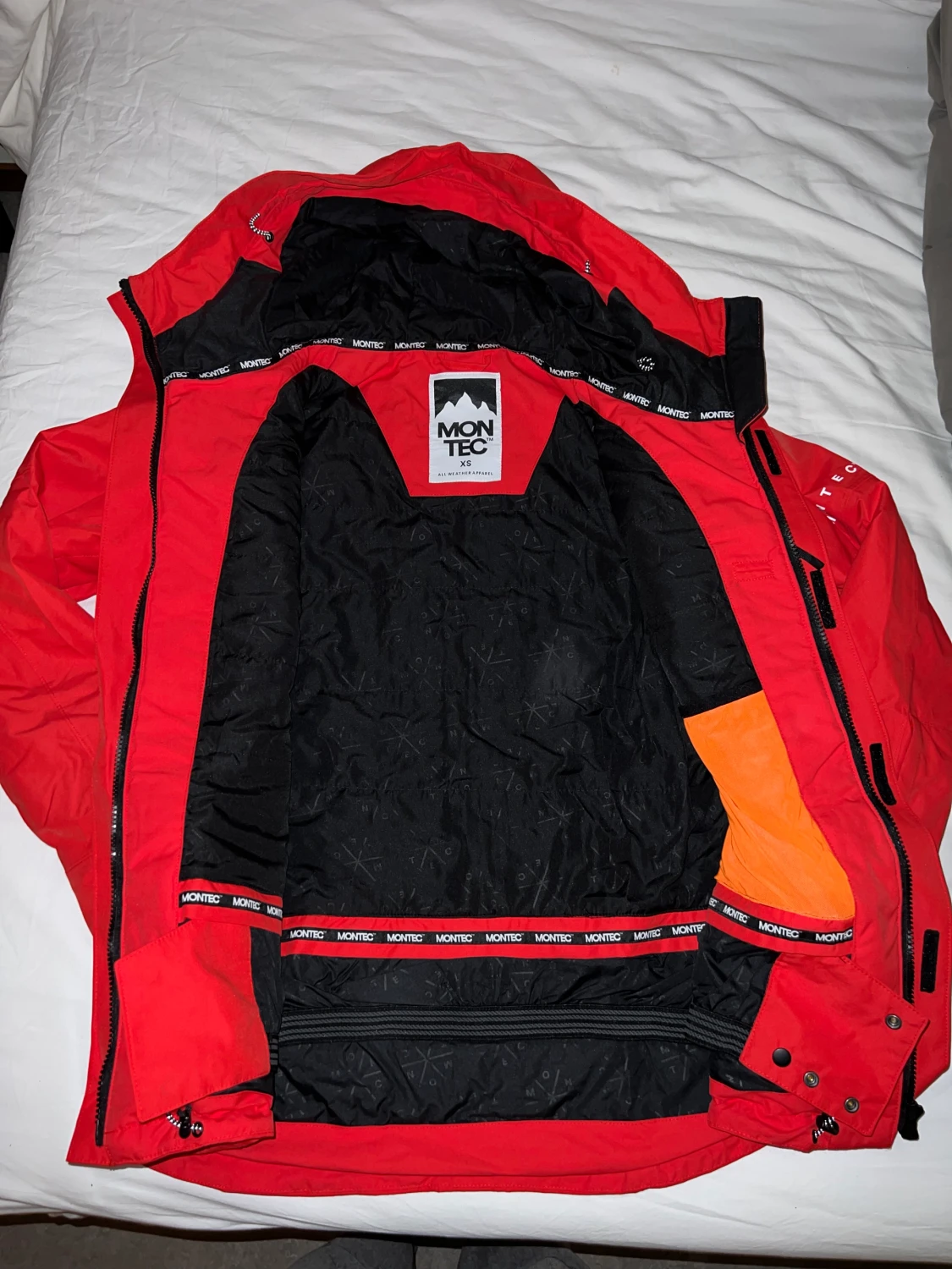 Montec röd skidjacka - 90