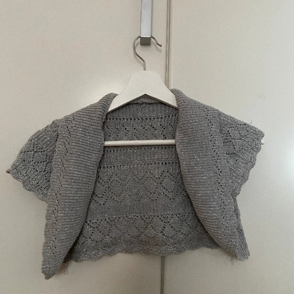 Silverglittrig bolero