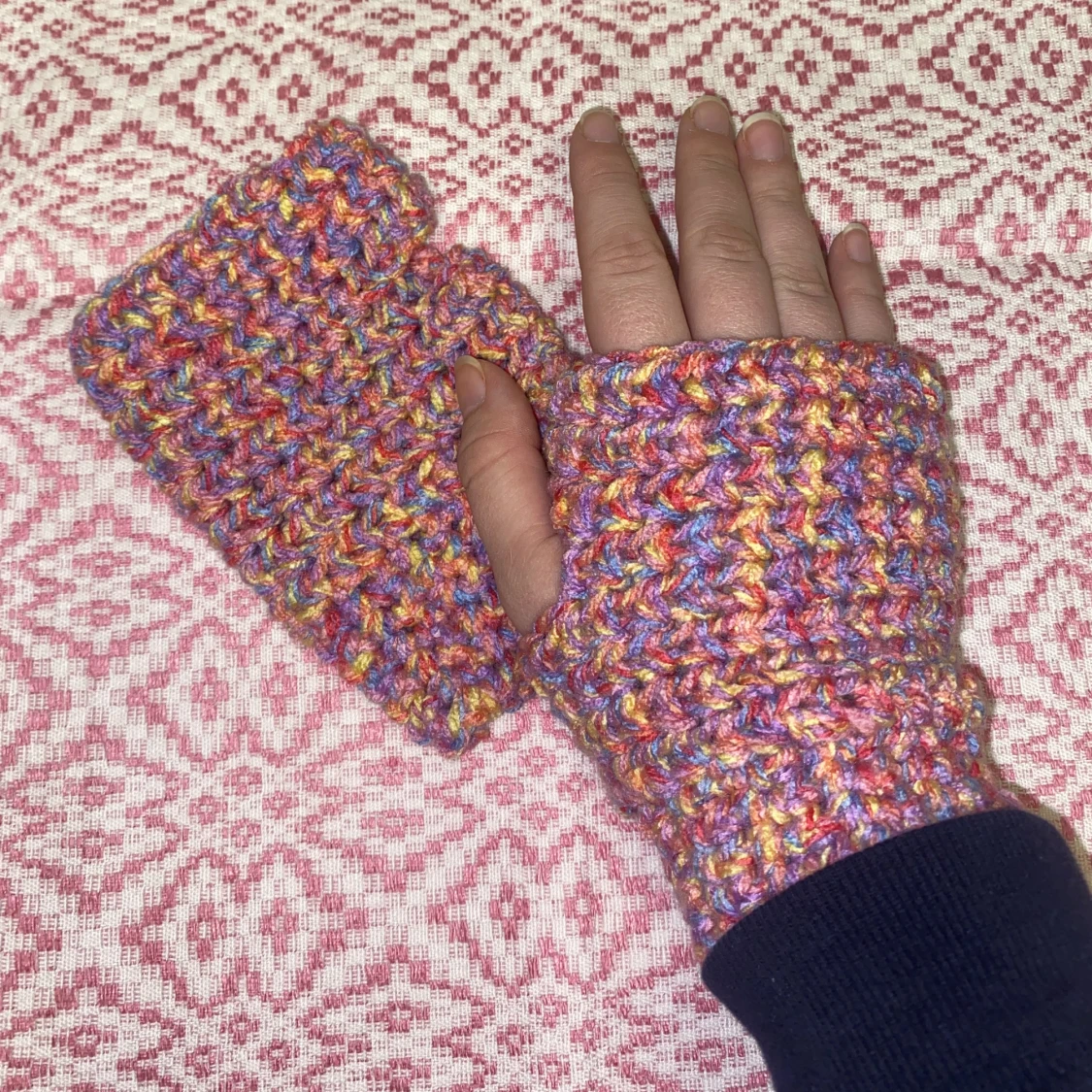 Fingerlösa vantar - 90