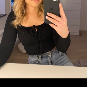 Svart långärmad - En svart långärmad tröja från Shein utan defekter. Storlek S 