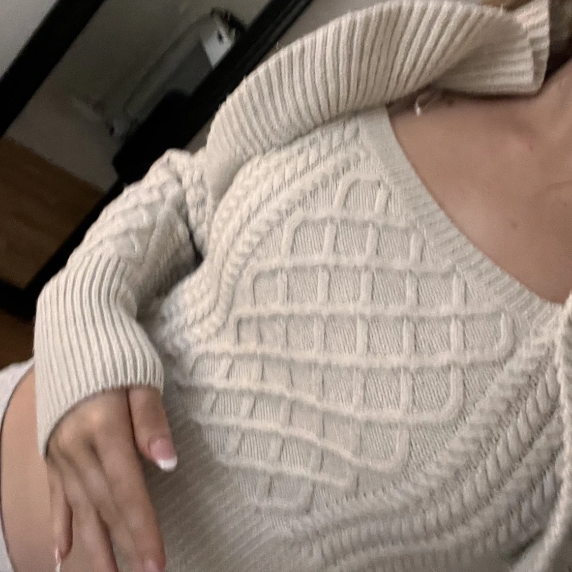 Stickad tröja - 90