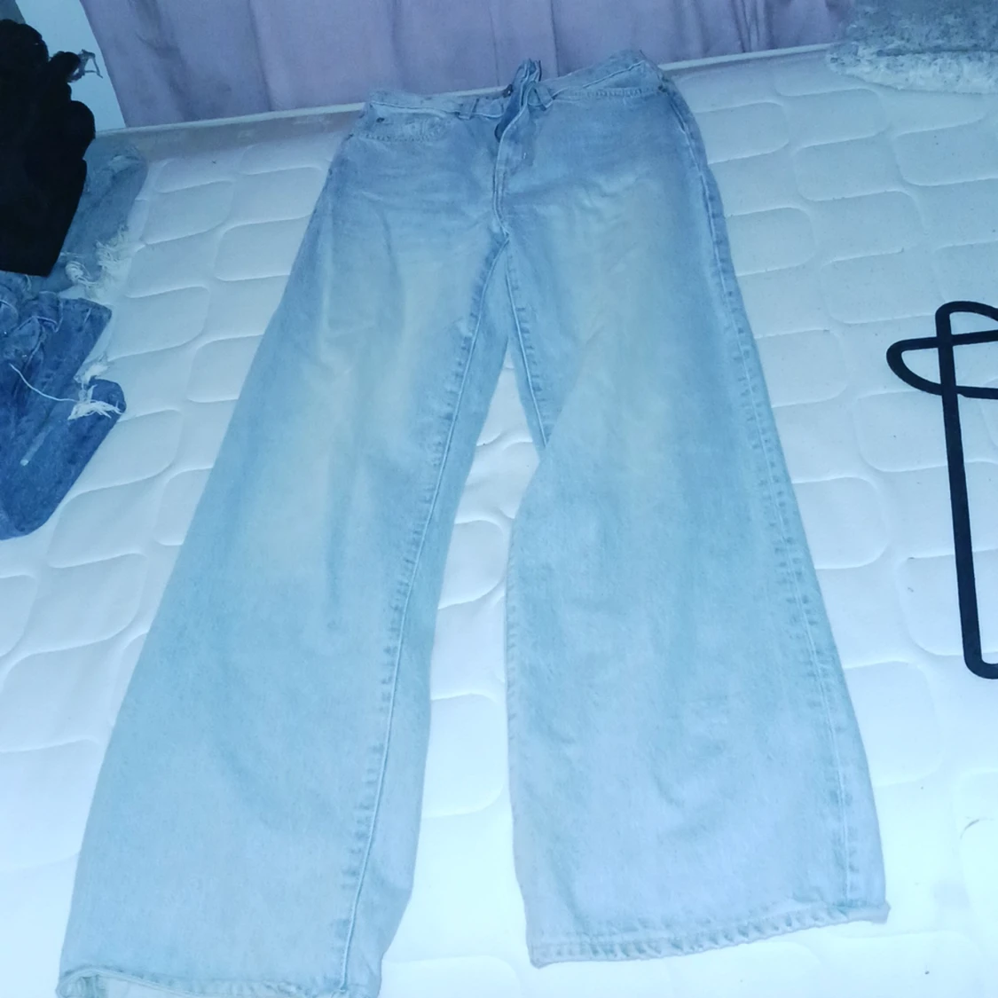 Blåa jeans 