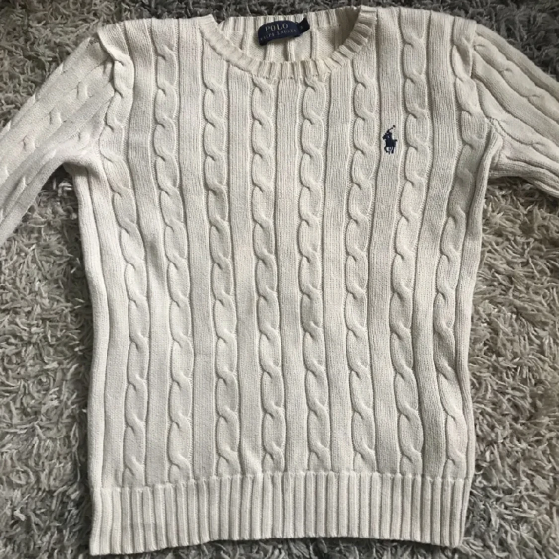 Ralph Lauren kabelstickad tröja - 90