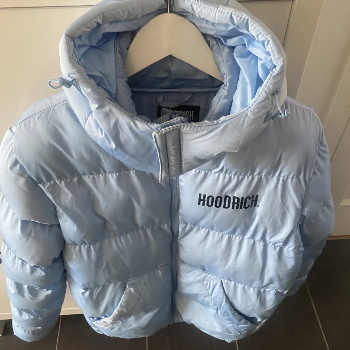 Hoodrich blå vinterjacka  - 91