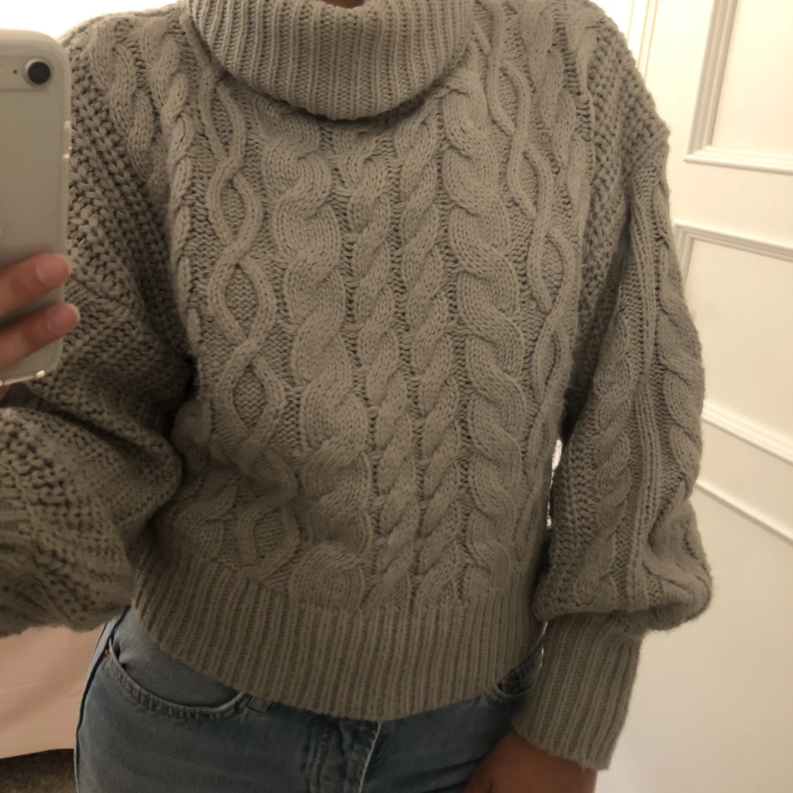 Stickad tröja  - 90